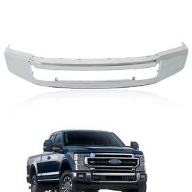 Bck70917k Backye For 20-22 Ford F250 F350 Front Bumper Face Bar Steel Chrome Without Fog Lamps Holes