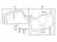 Bb5z7842410ab Ford Oem Liftgate Trim Cover Image 1
