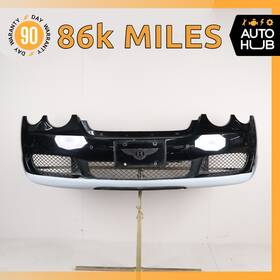 3w5807217k Bentley 06-08 Continental Flying Spur Front Bumper Cover Assembly Black Oem 86k