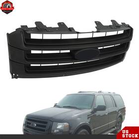 Ber396420 Berliii For Ford Expedition 2015 2016 2017 Front Upper Grille Bumper Grill Matte Black