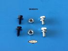 Bgbs101 Cw Camaro Front Deluxe Bumper Guard Mounting Bolt Set