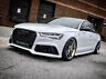Bkm-16-a6-c7fl-black Bkm Style Aftermarket Front Bumper Fits Audi