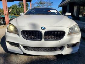 105-59112b Bmw 2012 2015 650i Oem Complete Front Bumper Alpine White With Grille Fog
