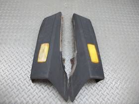 1869769 Bmw 78-87 E24 Set Of 2 Front Bumper Left And Right Side Trim Cover Panel Oem