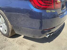 187-00893a Bmw Rear Bumper Cover With Park Assist Fits 11-13 528i 830383