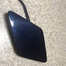 7301464 Bmw 464/7301464 2015 3 Series Rear Bumper Tow Hook Hitch Cover Lid Blue Oem