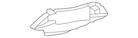 Bmw 51-11-5-a20-d06 Genuine Duct Insulator