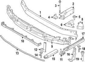 51-11-5-a36-224 Bmw Genuine Upper Support