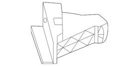 51-11-7-418-287 Bmw Genuine Deflector Plate Left