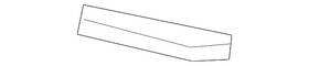 51-11-7-422-250 Bmw Genuine Bumper Cover Side Bracket