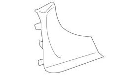 51-12-3-400-998 Bmw Genuine 2004-2006 X3 - Corner Trim