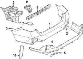 51-12-5-a01-1b7 Bmw Genuine Center Support