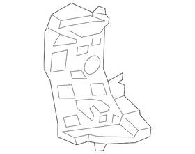 51-12-7-420-666 Bmw Genuine Inner Bracket