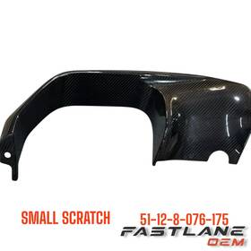 51-12-8-076-175 Bmw 2020-2024 M8 Rear Left Carbon Tailpipe Trim Cover Oem