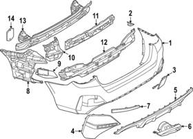 51-12-8-078-585 Bmw Genuine Side Support