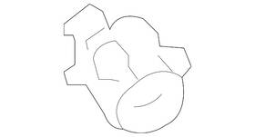 51-12-8-408-392 Bmw Genuine Outer Support