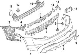 51-12-8-495-033 Bmw Genuine Side Support