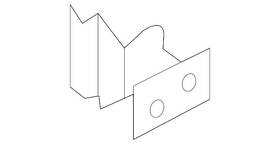 51-64-7-245-796 Bmw Genuine Outer Support