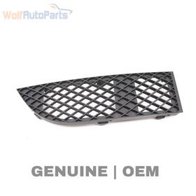 51117135564 Bmw 2006-2008 750li - Front Right Bumper Grille 7135564