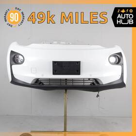 51117296817 Bmw 14-17 I3 I01 Hybrid Front Bumper Cover Assembly White Oem 49k