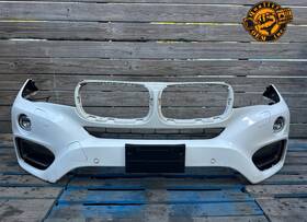 51117422899 Bmw 2015-2019 X6 F16 Front Bumper W Fog Lamp And Park Sensors Alpinweiss Iii 300