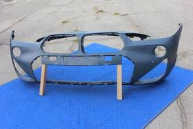 51118069086 Bmw 19-23 X2 M Sport Package F39 Front Bumper Fascia With Fog Sensor Genuine Oem New