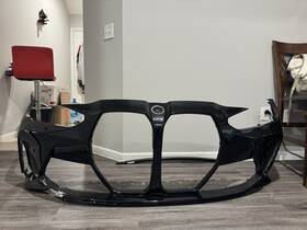 51118069413 Bmw Damaged M3 M4 G80 G82 G83 Front Bumper Cover Skin 2021 - 2024 Oem