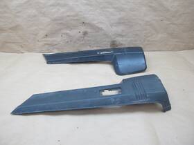 51121869749 Bmw 78-87 E24 6-series Set Of 2 Left And Right Rear Bumper Cover Trim Panel Oem