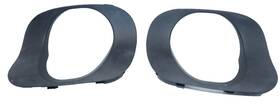 51127002956 Bmw 01-06 X5 3.0 Rear Exhaust Pipe Tips Opening Covers Trims T5793