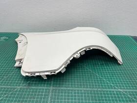 51127158439 Bmw 07-10 X5 E70 Rear Left Side Bumper Quarter Panel Cover Trim White Oem