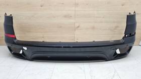 51127242528 Bmw 2011-2013 E70 X5 Xdrive50i Rear Bumper Cover Panel Black Oem
