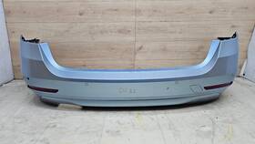 51127312725 Bmw 2012-2015 F31 320i 328i Rear Bumper Cover Panel Assembly Liquid Blue B40 Oem