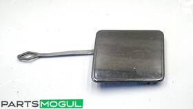51127331609 Bmw 2014-2016 528 Sedan Rear Bumper Tow Cover Cap Black Oem