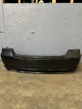 51128041140 Bmw 2009-2011 E90 3 Series Lci Rear Bumper Cover Sedan Black 328i 335i Oem