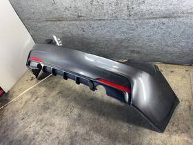 51128056497 Bmw 2012-2018 F30 Rear Bumper Cover Pdc M-sport Gray Oem 95k