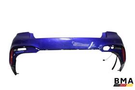 51128064711 Bmw Damaged M5 M550i 540i 530i G30 F90 Rear Bumper Cover Skin 2017 - 2020 Oem