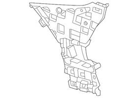 51128075214 Bmw Genuine Outer Support