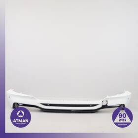 51128082219 Bmw 20-21 F98 X4m Rear Bumper Cover Diffuser White Oem