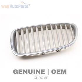 51137261355 Bmw 2011-2013 550i - Left Front Bumper Grille 7261355