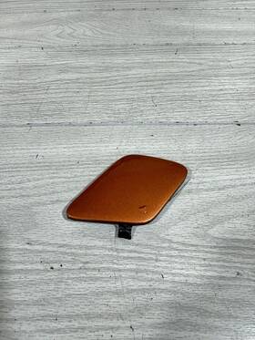 51137336182 Bmw 2014-2018 I8 Front Bumper Tow Hook Cover Orange Oem