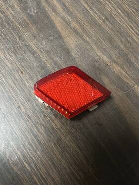 63217199327 Bmw 2008 2009 2010 E63 E64 650i 650 Reflector Bumper Tow Hook Cover Genuine Oem