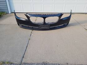 7210872 Bmw 09-12 7 Series F01 F02 F04 750i Front Bumper Cover Black Oem