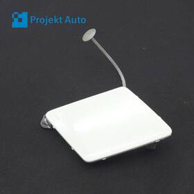 7246868 Bmw 10-13 Oem Front Tow Hook Cover Alpine White Bumper 5 Series F10