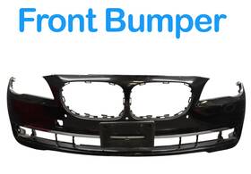 7251634 Bmw 09-12 740i 750li F01 Front Lower Bumper Shell Cover Penal Assembly Black Oem