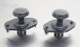 7271945 Bmw 2011-2016 F10 535i 528i 550i Sedan Rear Trunk Lid Stand Off Spacer Pair 2 Oe