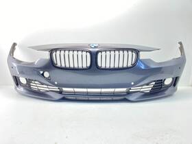 7308347 Bmw 12-19 F30 3 Series Front Bumper Cover Complete Assembly Mineral Gray Oem
