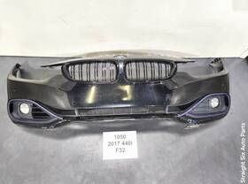 7363276 Bmw 14-20 Oem F32 F33 F36 Front Bumper Cover Complete Black With Grilles Note