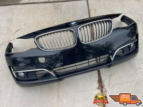 7371831 Bmw 2014-2016 F34 328i 335i Gt Front Bumper Cover With Grill Fog Light Oem Black