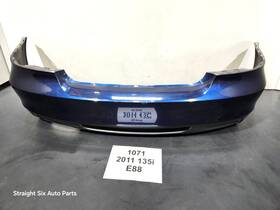 7892597 Bmw 08-13 Oem E82 E88 135 Rear M Sport Bumper Cover Complete Panel Blue 381