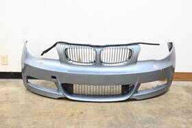 8045429 Bmw E82 E88 128 135 M Sport Front Bumper Cover Trim Assembly Blue Metallic Oem